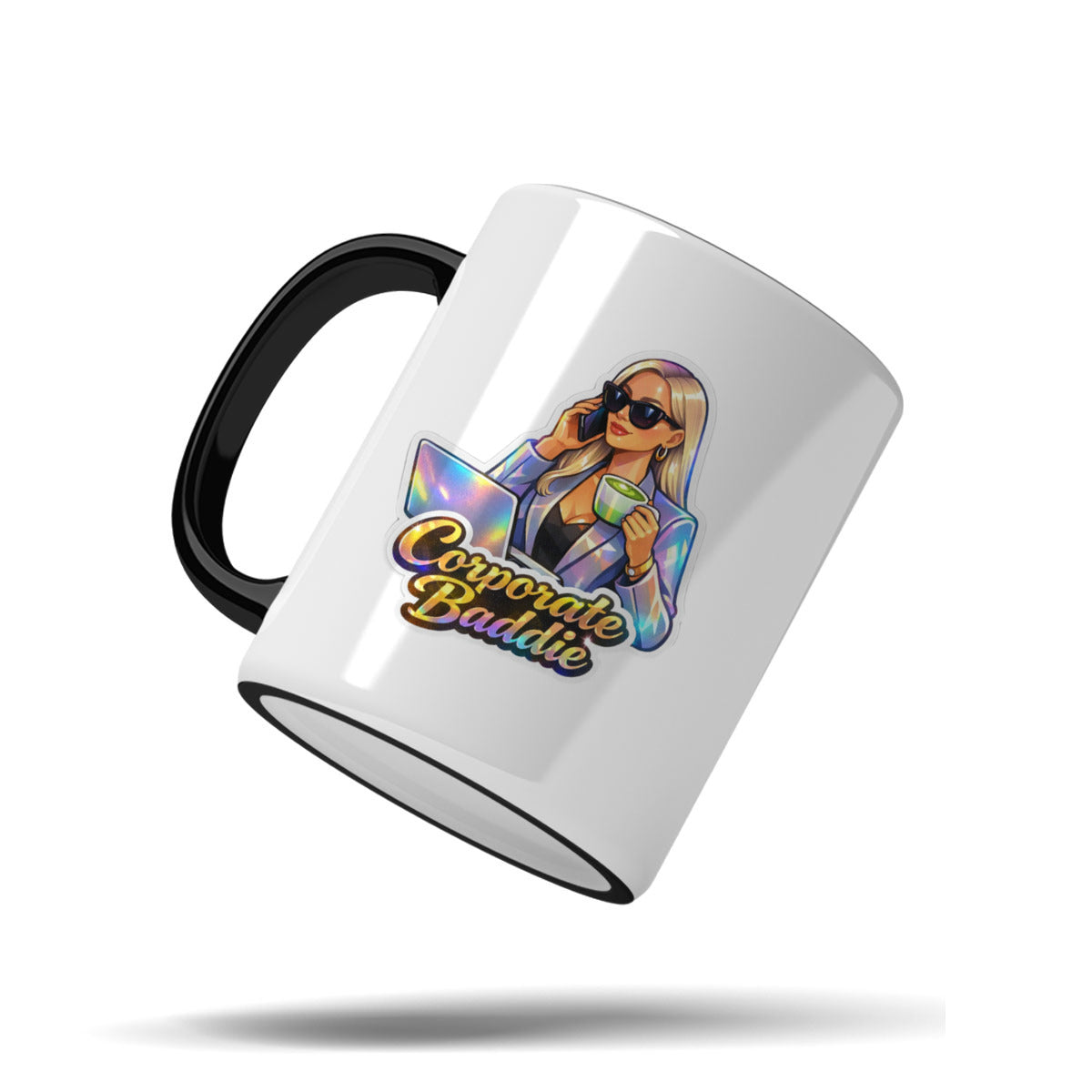 Corporate Baddie Holographic 11oz Mug