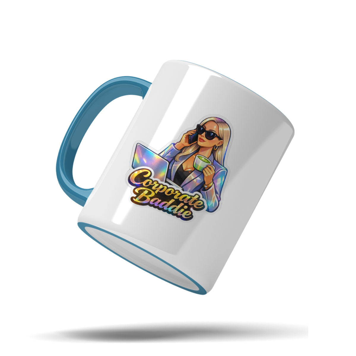 Corporate Baddie Holographic 11oz Mug