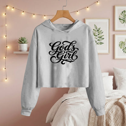 God's Girl Cropped Hoodie