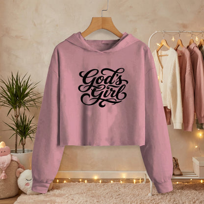 God's Girl Cropped Hoodie