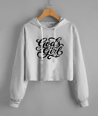Lady'S Fleece Cropped Hoodie | Lane Seven LS12000