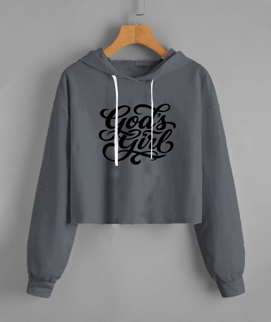 Lady'S Fleece Cropped Hoodie | Lane Seven LS12000